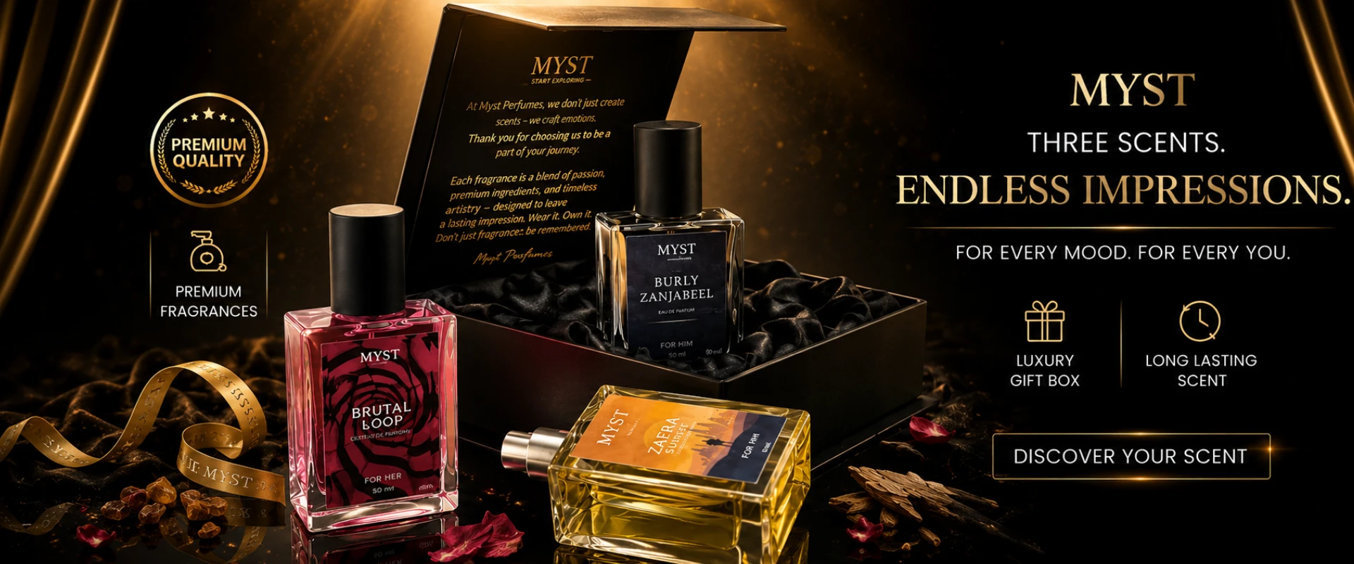 Myst Perfumes Collection 3