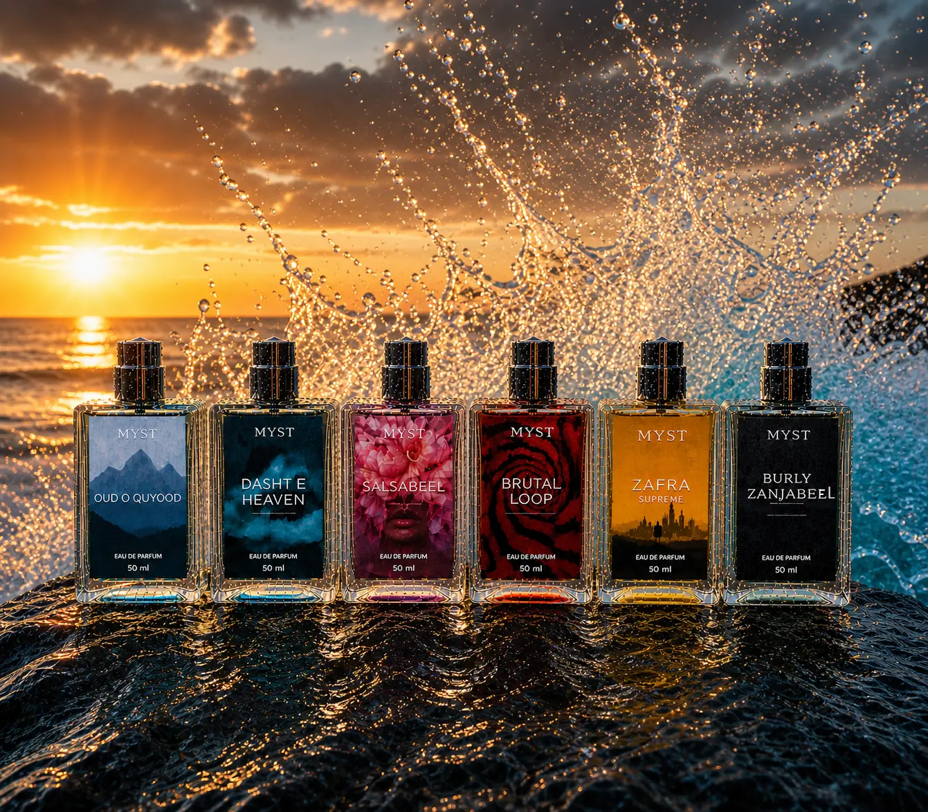 Myst Perfumes Collection 1